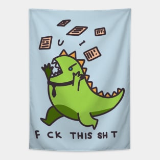 Day Job Dinosaur Tapestry