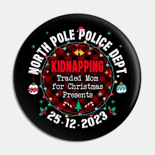 North Pole Police Dept Traded Mom for Christmas Pin