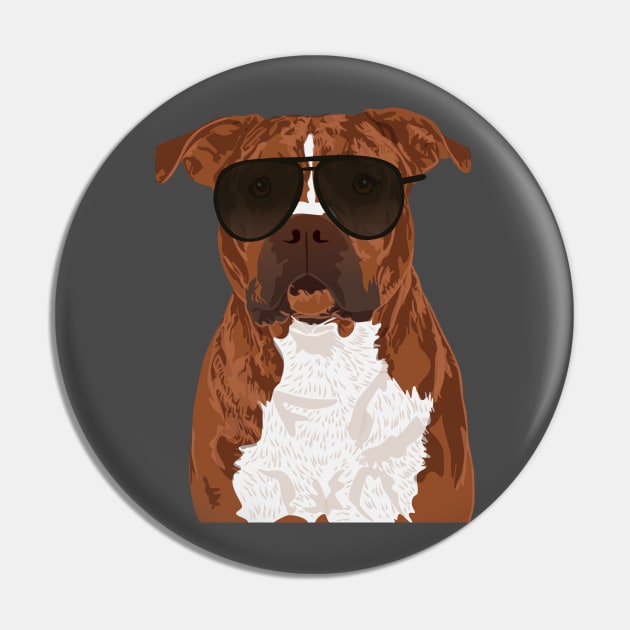 Cool Pitbull for Pitbull Parents or Pitbull Lovers Pin by riin92