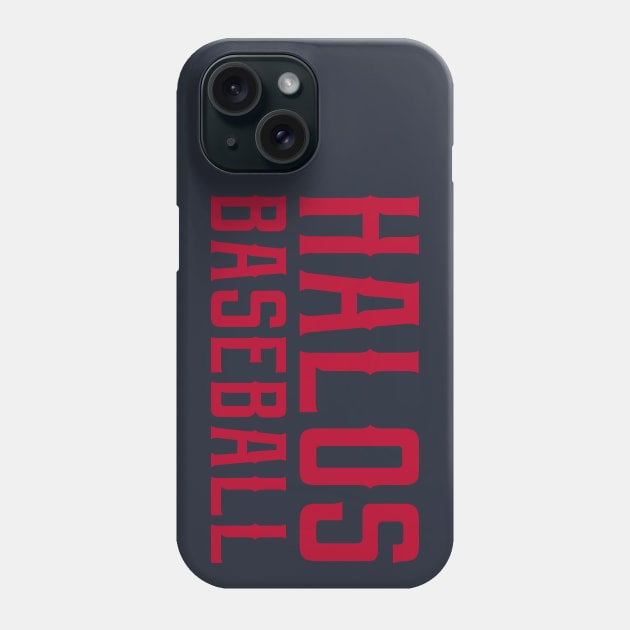 Halos Baseball Phone Case by StadiumSquad
