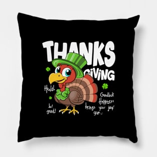 Thanksgiving Turkey Cute Pillow