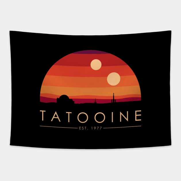 Tatooine Tapestry by Sachpica