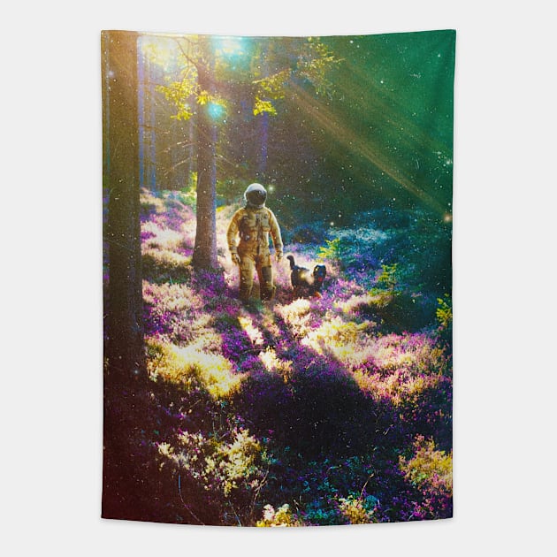 Lost In The Woods Tapestry by SeamlessOo