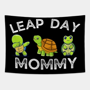 Funny Leap Day shirt funny turtle shirt Tapestry