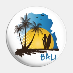 Bali Surf Pin