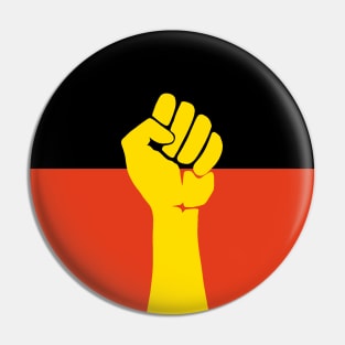 Black Power Fist - Aborigines Pin