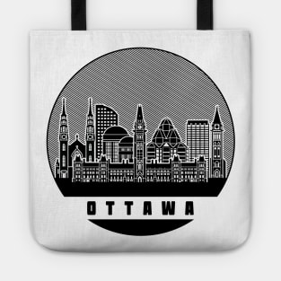 Ottawa Canada Skyline Tote