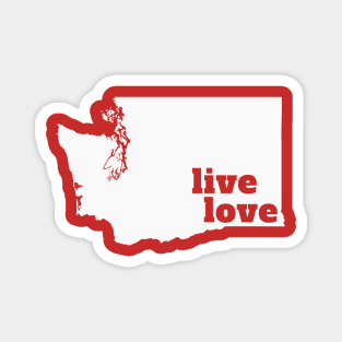 Washington - Live Love Washington Magnet