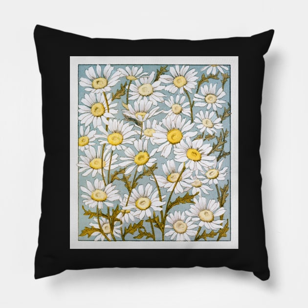 Flower painting Pillow by T-SHIRT-2020