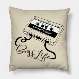 Boss Life  - Limitied Cassette Pillow