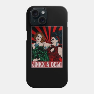 Vintage Jinkx and Dela Pop Art Phone Case