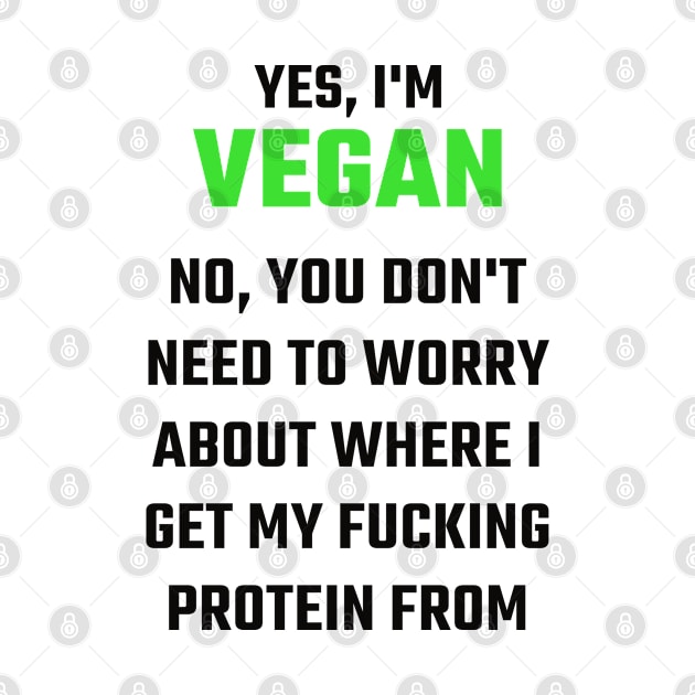 Yes I'm Vegan by Stoney09