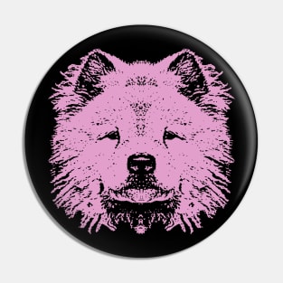 Pink Chow Chow Pin