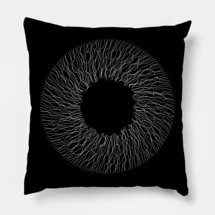 Iris - Minimalist Line Art Pillow