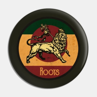 Roots Reggae Vintage Sign Pin