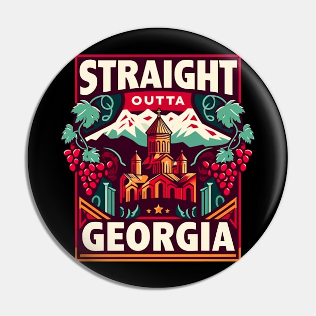 Straight Outta Georgia Pin by Straight Outta Styles