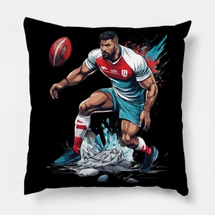 English Rugby Pillow