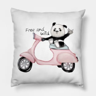 Wild and free Pillow