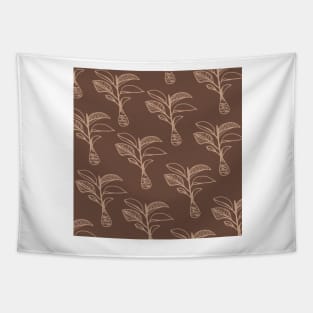 tropical plant hawaii aloha print Tapestry