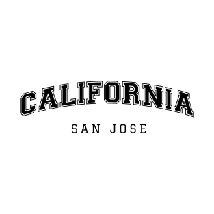 California San Jose College Style T-Shirt