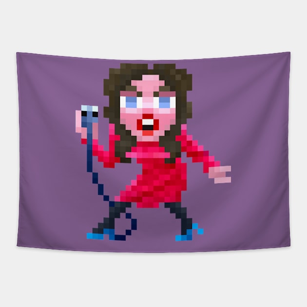 Ellen Aim Tapestry by badpun