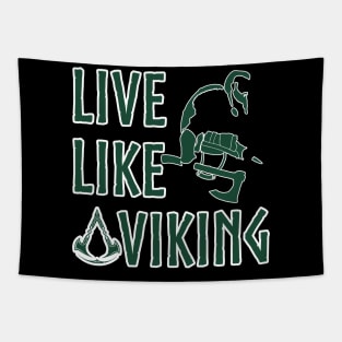 Live Like a Viking Tapestry