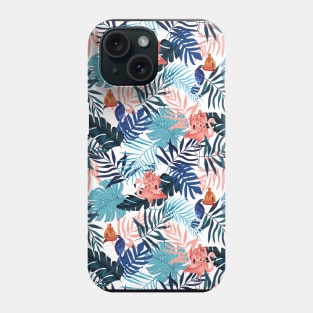 Surreal Toucans & Flamingos Phone Case