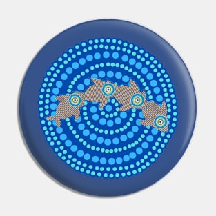 Awesome Aboriginal Dot Art Pin