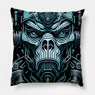Techno Apes Pillow