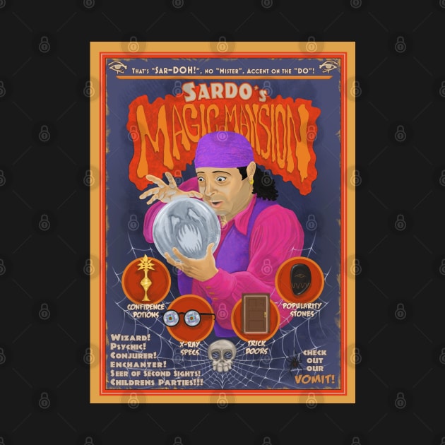 Sardo's Magic Mansion by Coffin Couture