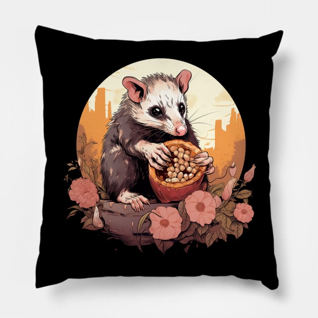 possum Pillow by piratesnow