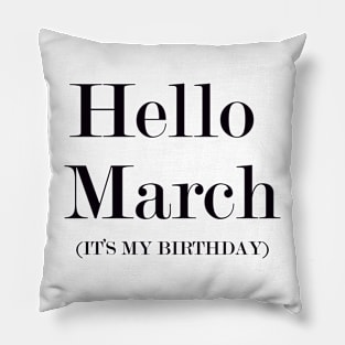 Birthday Pillow