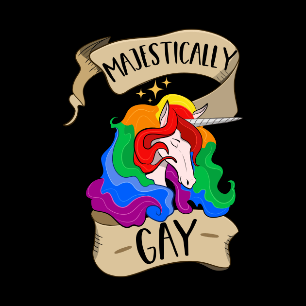 Majestically Gay Unicorn by Eugenex