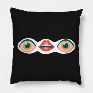 Emoji Face (Stylised) Pillow