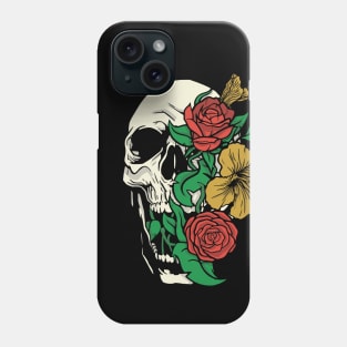 Flower Skull Phone Case