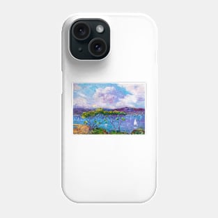 Azure Coast. Mediterranean Sea Phone Case