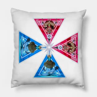 Igbo African Spirituality: EKENACHI By SIRIUS-UGO-ART Pillow