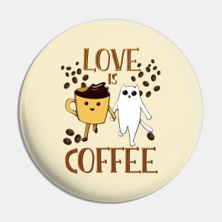 Coffee love Pin