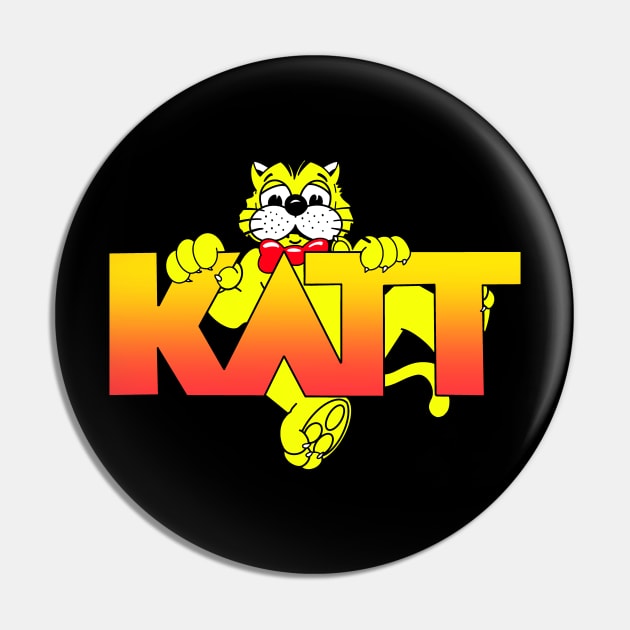 Defunct Katt Radio Pin by Search&Destroy