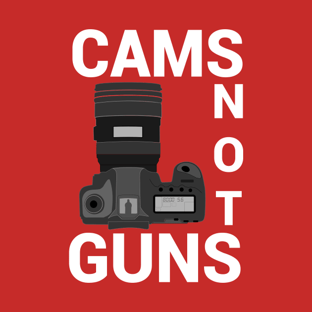 Cams Not Guns by Photophile