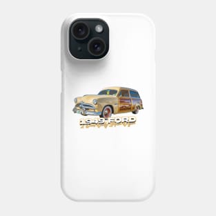 1949 Ford 2 Door Woody Station Wagon Phone Case