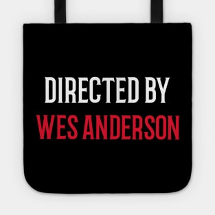 Directed By Wes Anderson Tote