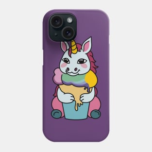 Unicorn Ice Cream Phone Case