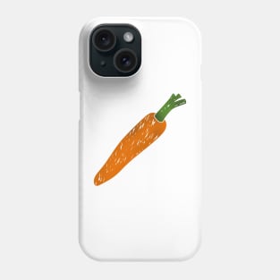 carrot artwork Phone Case