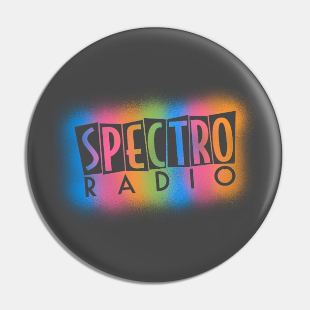 Spectro Radio Graffiti Tee Pin by SpectroRadio