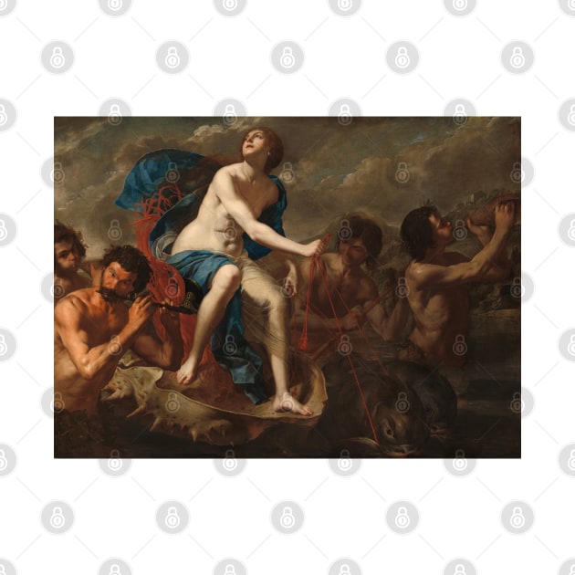 The Triumph of Galatea - Bernardo Cavallino Painting by maxberube