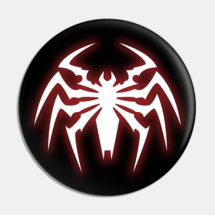 Game Venom Glow Spider (red) Pin