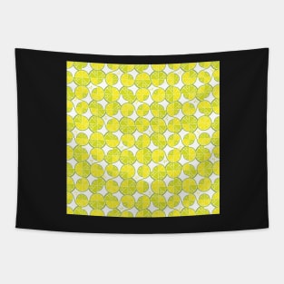 Lemons Lime Truchet Tapestry