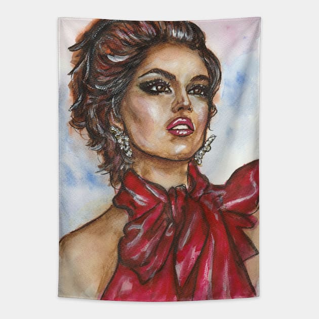 Kaia Gerber Tapestry by Svetlana Pelin