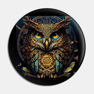 Bright Eyes Owl Pin